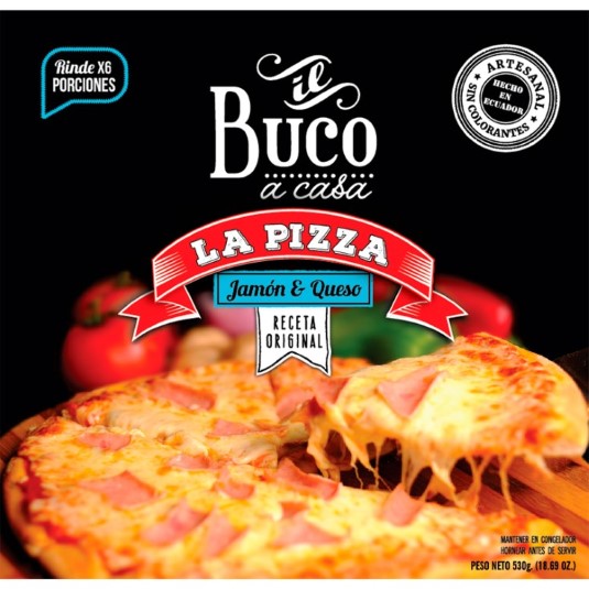 Pizza Jamon & Queso Il Bucco 530Gr