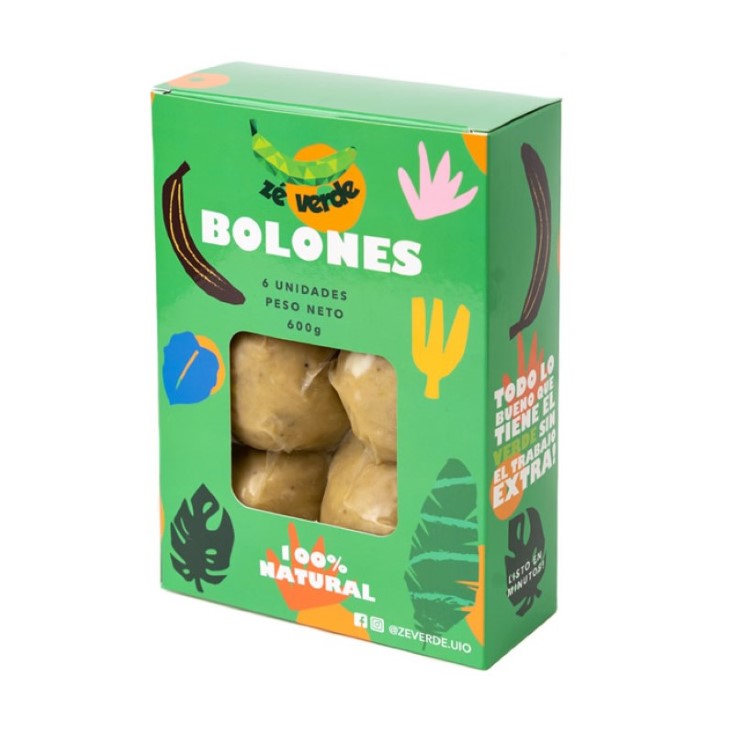 Bolon De Verde Ze Verde 6 Unidades 600Gr