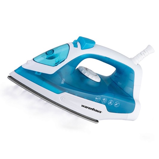 Plancha Azul Antiadherente Para Ropa Irwh-101 Ware