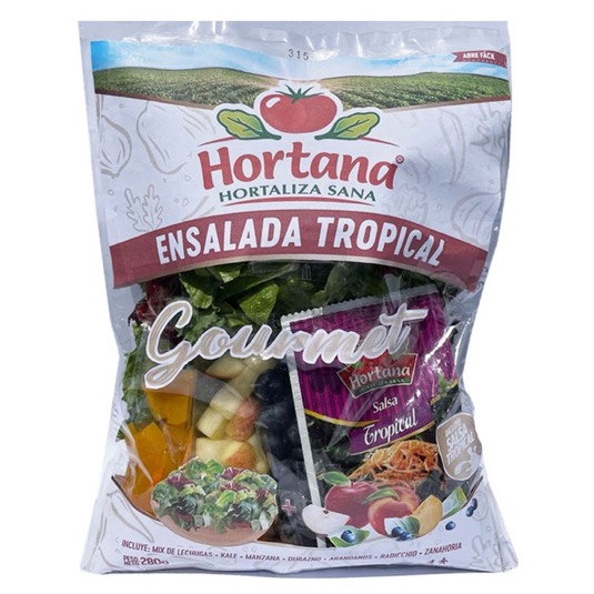 ENSALADA TROPICAL HORTANA 250GR