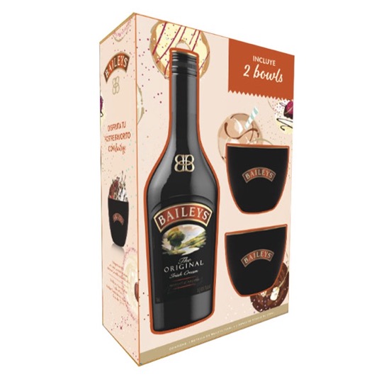 Pack Baileys Original + 2 Pocillos 750Ml