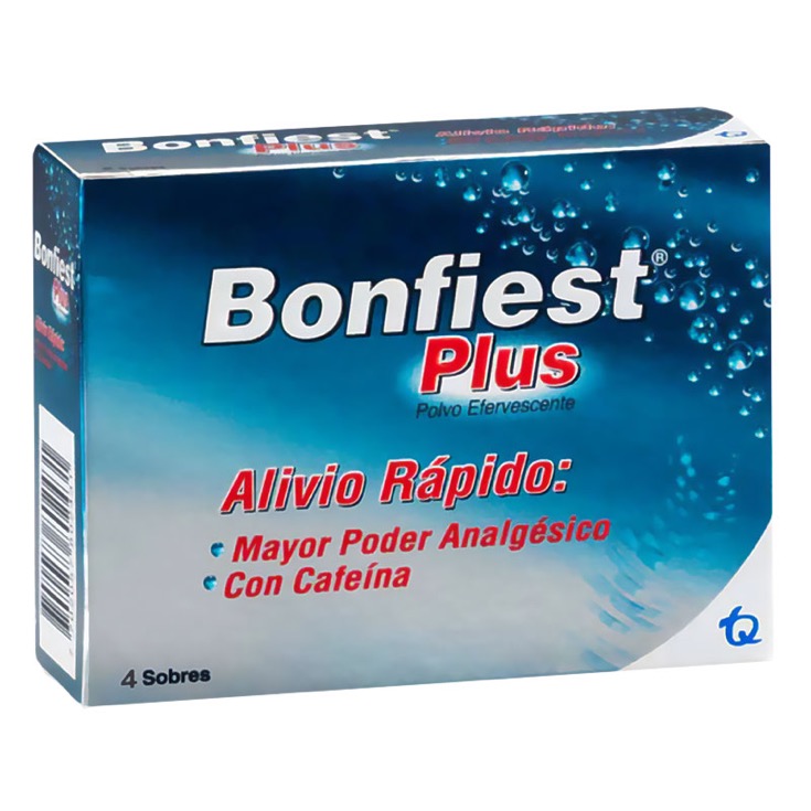 Analgesico Alivio Rapido Bonfiest Plus X4