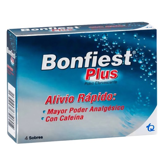Analgesico Alivio Rapido Bonfiest Plus X4