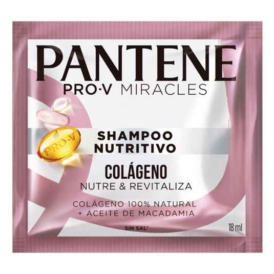 Shampoo Nutritivo Colageno Pantene 18ML