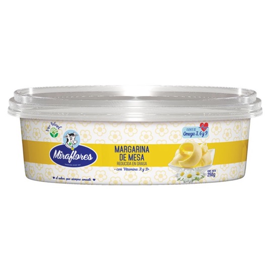 Margarina Miraflores 250 Gr