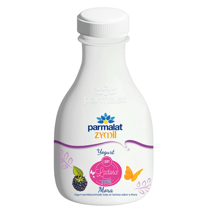 Yogurt Zymil Semidescremado Mora 450 Ml