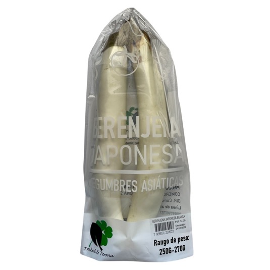 Berenjena Morada Blanca 250Gr