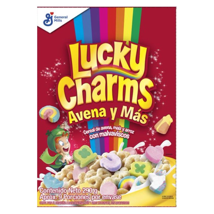 Cereal Lucky Charm De Avena Y Maiz 290 Gr