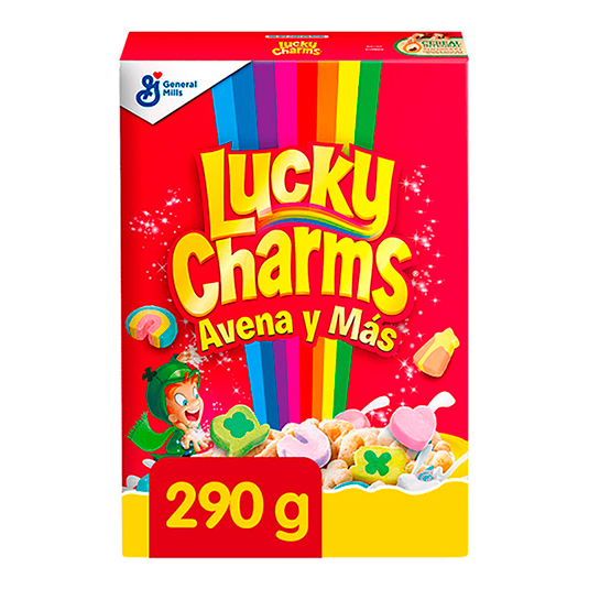 Cereal Lucky Charm De Avena Y Maiz 290 Gr