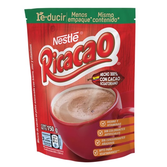 Chocolate Ricacao Doy Pack 150 Gr