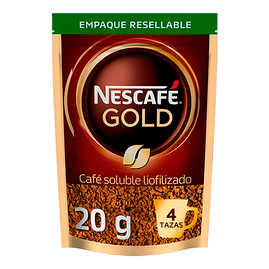 Café Nescafe Gold Liofilizado 20 Gr