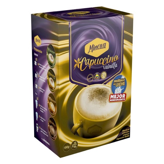 Cappuccino Minerva Vainilla Express 180 Gr