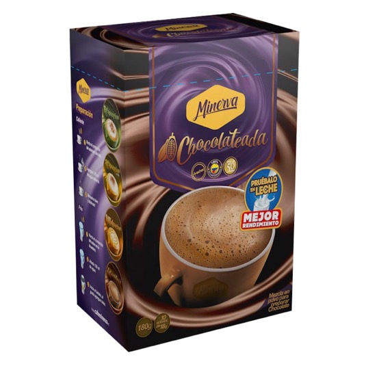 Chocolateada Minerva Express 180 Gr