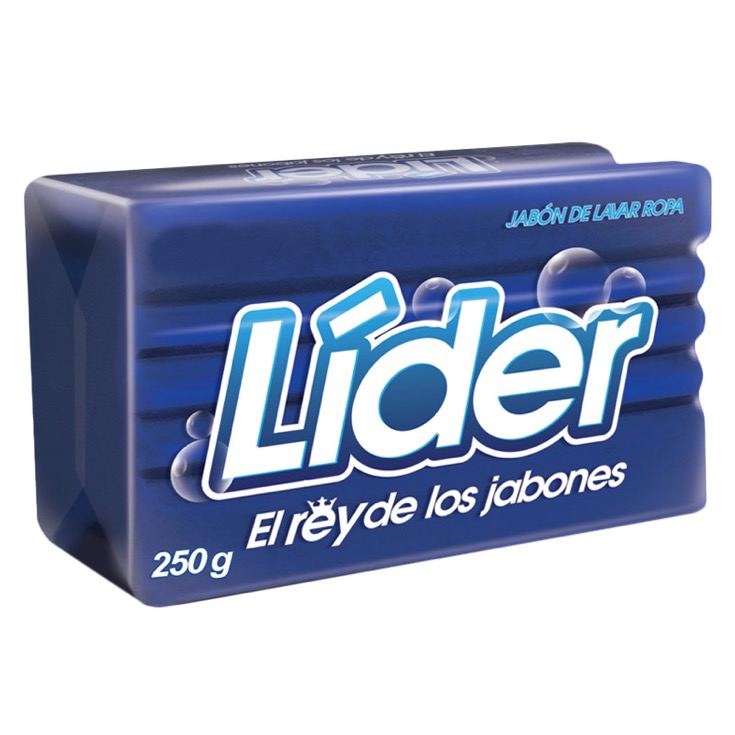 Jabon Lider Anatómico Azul 250 Gr.