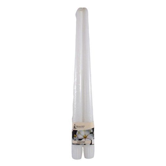 Vela Velas Hd Cónica Termoencogible Color Blanco