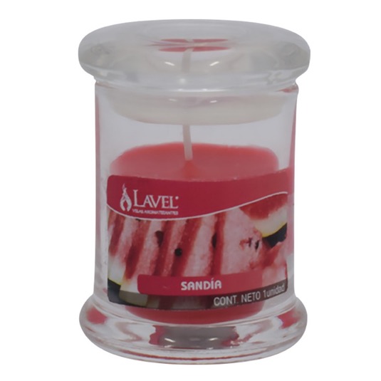 Hd Vela Vaso Transparente Sandia