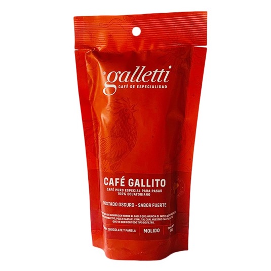 Cafe Galletti Tostado Y Molido 100 Gr