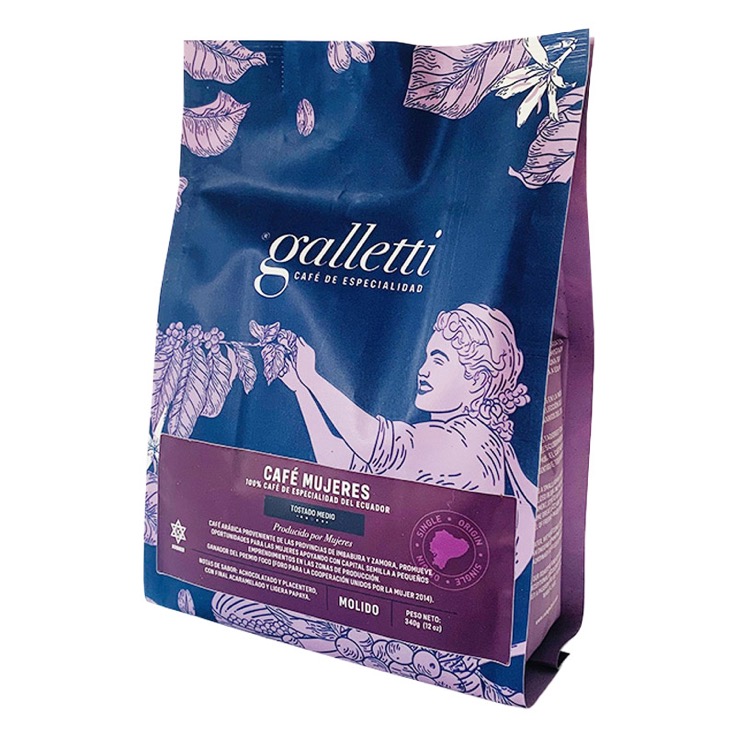 Cafe Galletti Mujeres Tostado Medio 340 Gr