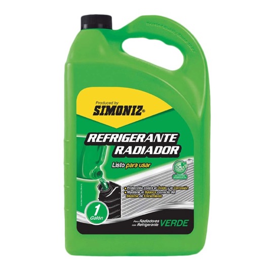 Refrigeran Simoniz Radiador Verde Simoniz 1 Galon