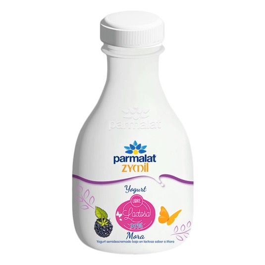 Yogurt Zymil Semidescremado Mora 450 Ml