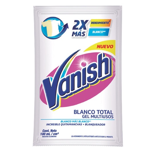 Quita Manchas Vanish Liquido Blanco 100 Ml