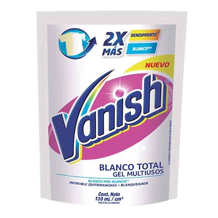 Quita Manchas Vanish Blanco Doypack 130 Ml