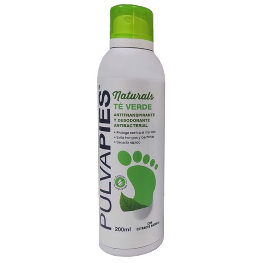 Aerosol Pulvapies Naturals Te Verde 200 Ml