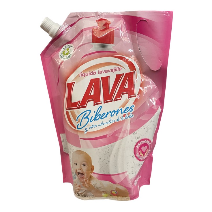 Lavavajilla Lava Liquido Biberones Doypack 900 Ml