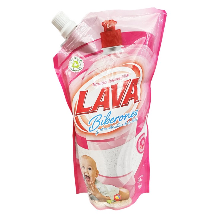 Lavavajilla Lava Liquido Biberones Doypack 450 Ml 