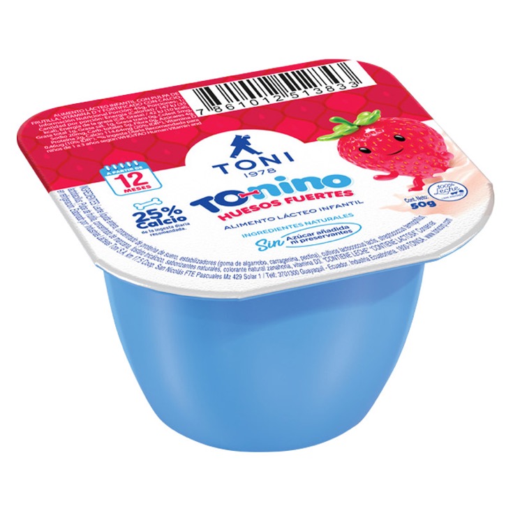 Yogurt Toni To-Nino Frutilla 50 Gr