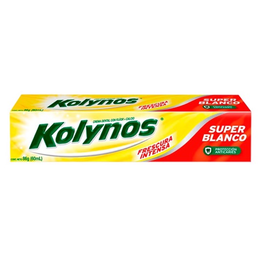 Crema Dental Kolynos Super Blanco 60 Ml