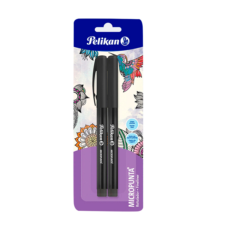 Marcador Pelikan Micropunta Plus Negro Ref:Ma.P.30