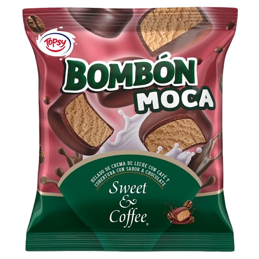 Helado Bombon Moca Topsy 110Ml