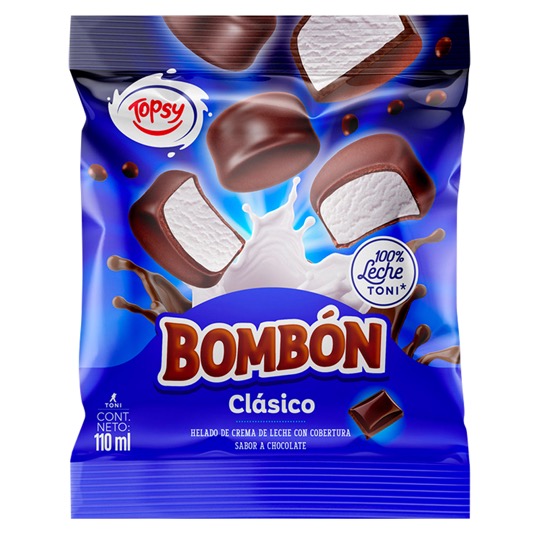 Helado Bombon Clasico Topsy 110Ml