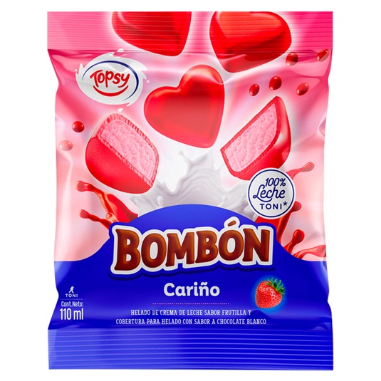 Helado Bombon Cariño Topsy 110Ml
