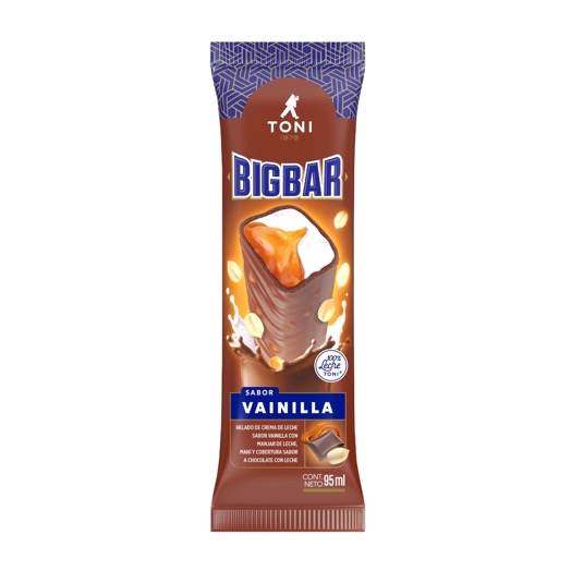 Helado Big Bar Vainilla Toni 70Ml