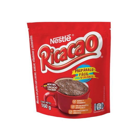 Cocoa Doy Pack Ricacao 160 Gr.