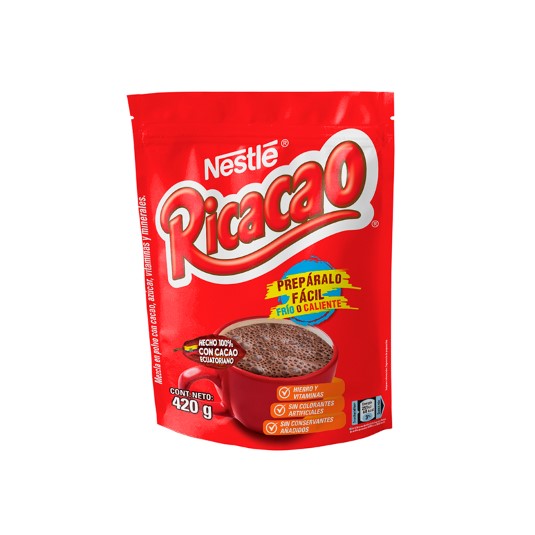 Cocoa Doy Pack Ricacao 420 Gr.