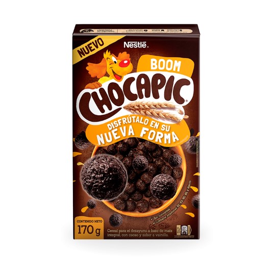 Cereal Sabor Vainilla Chocapic Boom 170 Gr