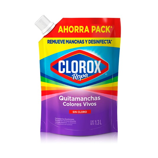 Ropa Quitamanchas Colores Vivos Clorox 1300Ml