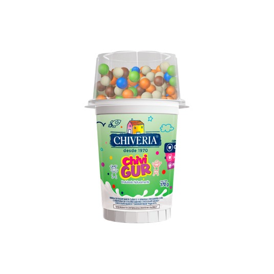 Yogurt Chivikids Fiesta Chiveria 170Gr