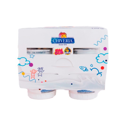 Four Pack Chivigur Chiveria 170Gr