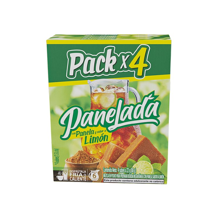 Bebida Soluble Panelada De Limon X 4 Bebida Soluble Panelada De Limon X 4