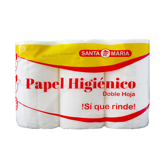 Papel Higienico Santa Maria 16Mt 2H X12Un