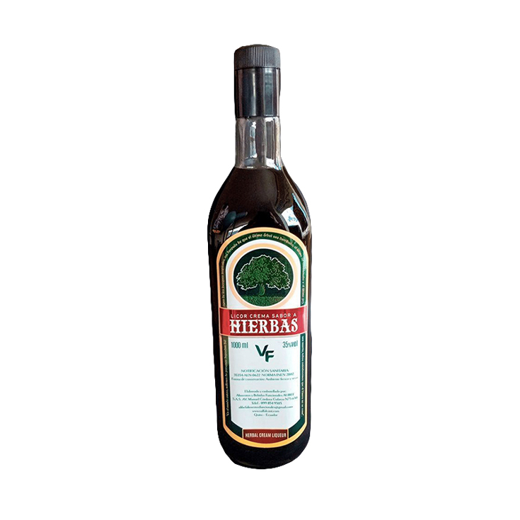 Licor Crema V&f Sabor A Hierbas 100 Ml Licor Crema V&f Sabor A Hierbas 100 Ml