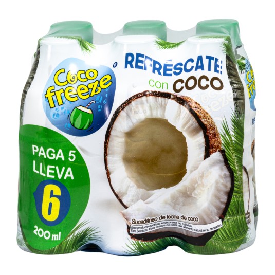 Bebida De Coco Coco Freeze Six Pack