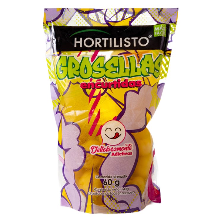 Grosella Encurtidas Hortilisto 60Gr