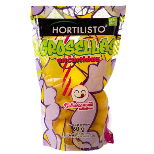 Grosella Encurtidas Hortilisto 60Gr