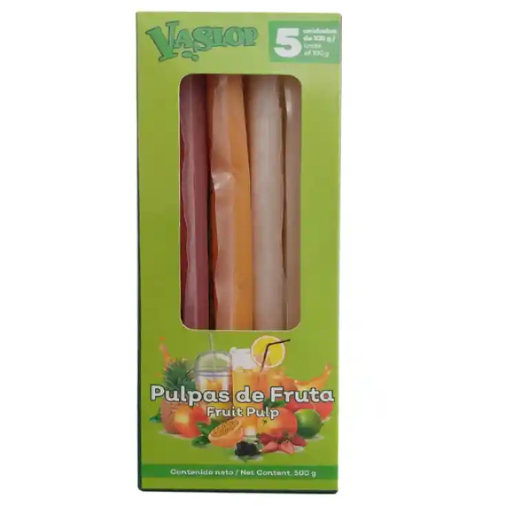 Pulpa Surtida Vaslop X 5 Un.