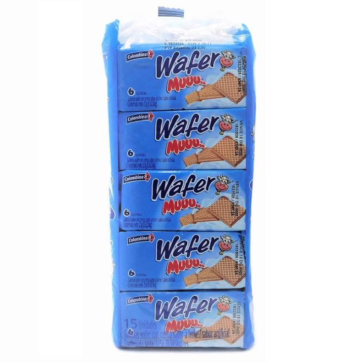 Waffer Leche Muuu 23 Gr Waffer Leche Muuu 23 Gr